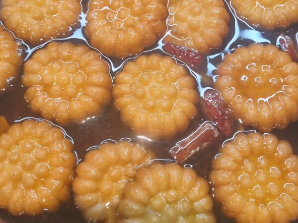 Yakgwa Korean Sweets Traditional with a Master K-food